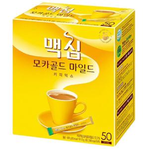 답례품 홍보물품 맥심 모카골드 커피믹스 50T 모카골드50  모카골드커피믹스 맥심모카골드커피믹스 간식