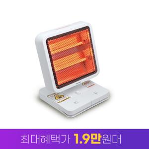 대우 발터치 회전형 전기 난로 DEH-NT050 석영관 전기 히터 온풍기 발난로