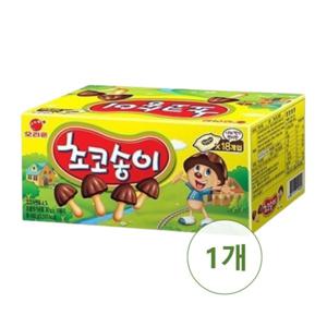 오리온 초코송이 대용량 초코과자 648g(18봉입) x 1개