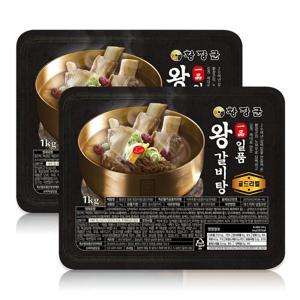 황장군골드라벨 일품 왕 갈비탕 1kg x 4팩