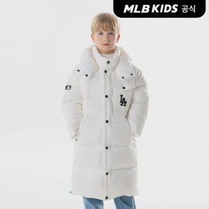 [MLB키즈]24FW 바시티 스포츠 롱다운 LA (White)