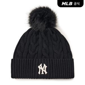 [MLB] 베이직 폼폼 미드비니 NY (Black)