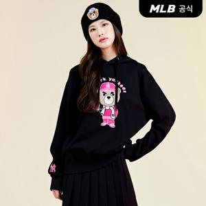 [MLB] 메가베어 헤비웨이트 메가오버핏 후드티 NY (Black)