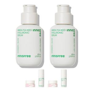 이니스프리 그린티 씨드 히알루론산 세럼 80mL 2개+GIFT