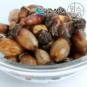 [공룡나라]동성수산 국산 냉동 미더덕 1kg