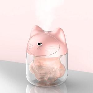 고양이 발바닥 미니 가습기 LED/USB/초음파/차량용