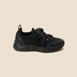 Ribbon jewelry sneakers(black) DG4DA24513BLK