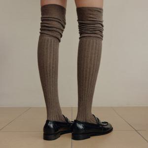 [23FWSO003] 소프트 오버 니삭스 / SOFT OVER KNEE SOCKS_5colors