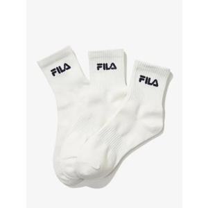 [FILA]2종택1 공용 에센셜 중목양말 3매입 FS3SCG1304X