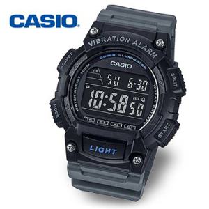 [정품] CASIO 카시오 진동알람 10년전지 군인시계 W-736H-8B