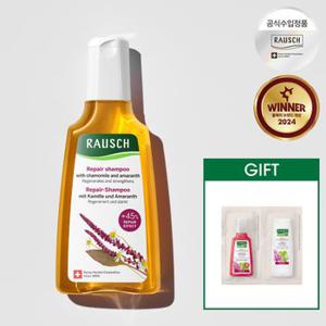 [~15%추가쿠폰]라우쉬 카모마일-아마란스 리페어 샴푸 200ml+GIFT(샤쉐증정)