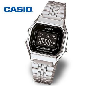 [정품] CASIO 카시오 LA680WA-1B 여성 전자 메탈시계