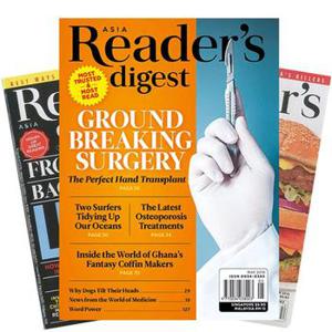 격월간잡지 Readers Digest 1년 정기구독  Asia _P070229422