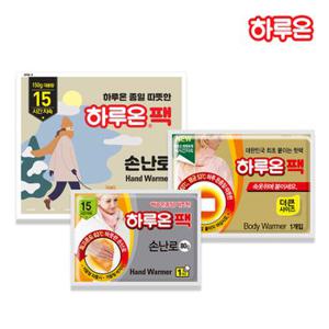 [하루온] (80매) 손난로핫팩/대용량핫팩/붙이는핫팩 3종 택1 (80g 36,000원/150g 52,200원)