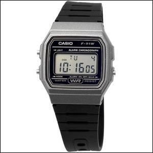 타임플래닛 CASIO F-91WM-1B 카시오 시계 우레탄밴드_