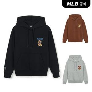 [코리아공식] [MLB] 스몰 메가베어 그래픽 기모 후드티 (3 COLOR)