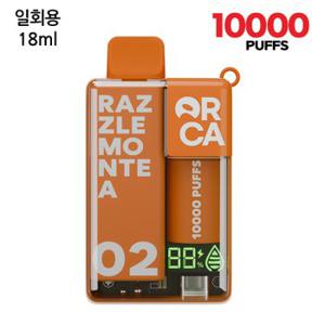 오르카에어 라즈레몬티 일회용 전자담배 10000puffs 대용량 전담