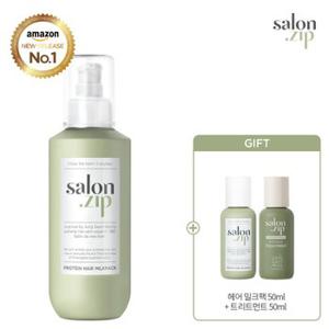 살롱집 단백질 헤어 밀크팩 (+헤어밀크팩50ml + 트리트먼트50ml)