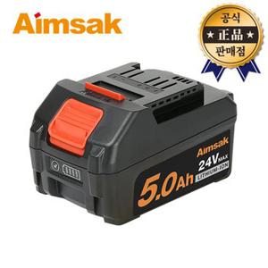 아임삭 리튬이온 배터리 B50L22EF MAX 24V 5.0Ah 21.6V B60L22D후속 충전 베터리