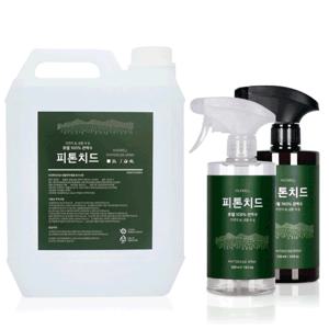 휴웰 100% 편백수 피톤치드 스프레이 4L + 500ml 공병 새집증후군 섬유 애견 이불 의류 냄새제거 탈취제