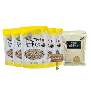 김연도 웰빙혼합 10곡 500g 9봉 + 기장 300g 1봉