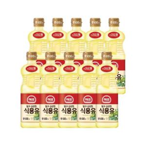 [사조대림] 해표 콩기름 0.5L x10개 /식용유