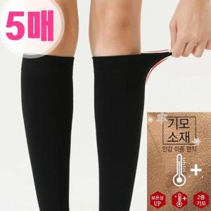 [제이투와이]여성두꺼운판타롱 기모판타롱스타킹 5매