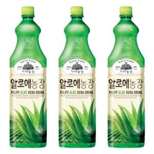 웅진 가야 알로에농장 1.5L x 6페트 알로에주스