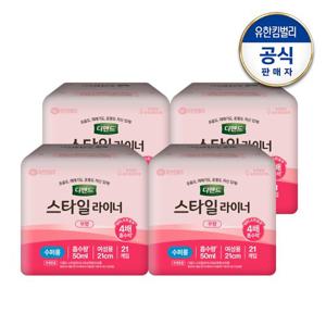 디펜드 스타일 라이너 스위트플로럴향 롱 28매x6팩