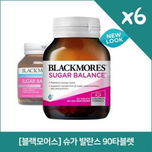 블랙모어스 슈가 발란스 90정X6