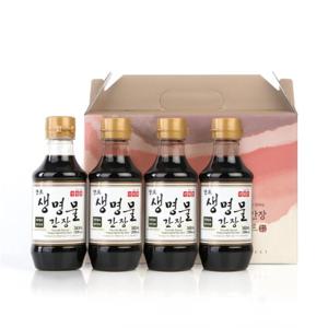 [신앙촌] 진4호 양조간장 선물세트(생명물간장 360mL×4)