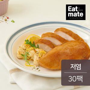 [잇메이트] 저염 훈제 닭가슴살 100gX30팩(3kg)