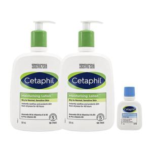 [세타필][Cetaphil] 세타필 모이스춰 라이징 로션 대용량 591ml 2개+클렌져 29ml