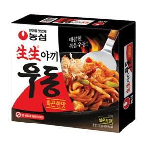 농심 생생야끼우동 화끈한맛 250g X 10개