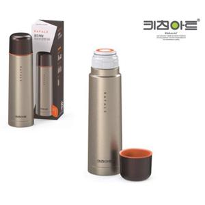 키친아트 라팔 골드메탈 보온보냉병 500ml 보온병