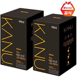 동서 맥심 카누 마일드 스위트 미니 100T x 2개