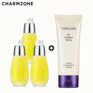 [참존/홈앤단독]더블 모이스처 오일 인 세럼 플러스 30ML 3개 + 탑클래스 크림 100ML 1개(26일~ 순차출고)