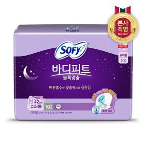 쏘피 바디피트 볼록맞춤 슈퍼롱 10P