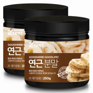 조은약초 프리미엄 연근가루 250g x 2통구성 ( 총 500g )