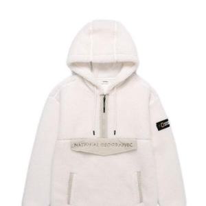 [내셔널지오그래픽]N204UHD120 차퍼 FLEECE 뽀글이 Hoody