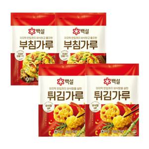 [CJ] 백설 부침가루1kg x 4봉 이외 튀김가루