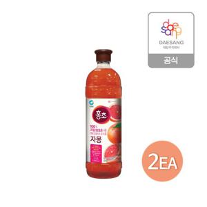 청정원 홍초 자몽 1.5L x 2개