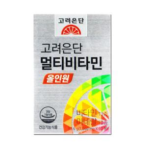 고려은단 멀티비타민 올인원 1560mg x 60정 1박스