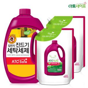 아토세이프 진드기제거 기피 2.5L 1개+세제리필 1.8L 2개