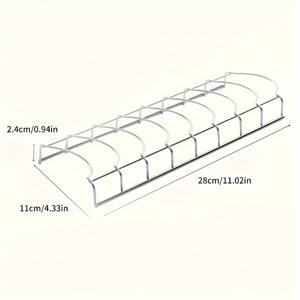 TEMU 스테인리스 스틸 식기 건조대 - 공간 절약형 주방 정리대, 그릇, 접시 및 식기용 배수 시스템 포함