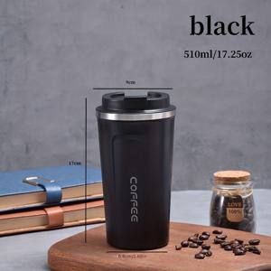 TEMU 1pc 380ml 510ml 커피잔 텀블러, 재사용 가능한 진공 텀블러 새로운 304 스테인레스 스틸 2세대 커피 컵 간단한 자동차 휴대용 열 컵 남녀 사무실 캐주얼 컵 여름 겨울 음료 용기, 가정 주방 용품 학용품으로 돌아 가기|텀블러