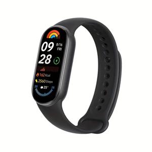 TEMU 샤오미 밴드 9 1.62'' AMOLED 초장수 배터리 수명 21일 Miband 스마트 팔찌 150+ 스포츠 모드 글로벌 버전|스포츠