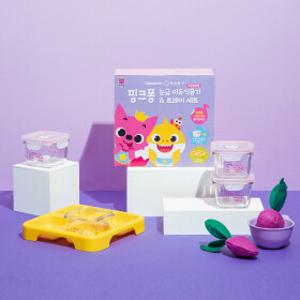 역대가 글라스락 귀염폭발! 눈금 이유식 용기 3개 + 스푼 세트 외 핑크퐁 베이비 이유식 세트 및 선물세트 모음