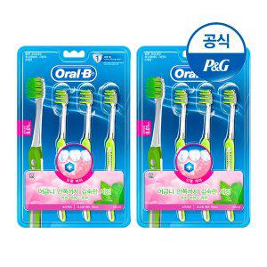 [오랄비][P&G] 오랄비 초미세모 벨벳 그린티 3입 + 3입