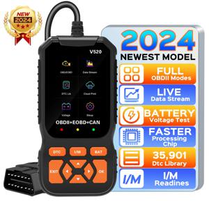Obd2 자동차 스캐너 진단 검사 도구, 전문 정비공 차량 오류 코드 리더, 자동 읽기 오류 코드 확인 엔진 라이트 Fo
